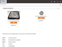 Tablet Screenshot of brettania-shop.de